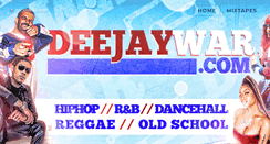 Desktop Screenshot of deejaywar.com
